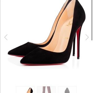 CHRISTIAN LOUBOUTIN So Kate black suede size 42